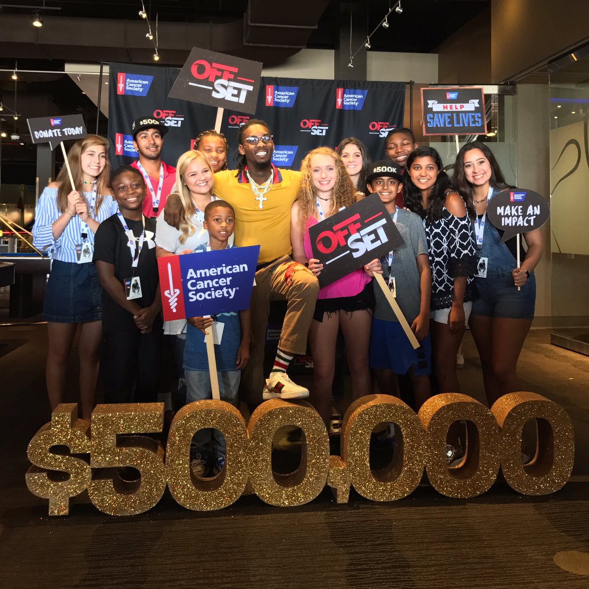 American Cancer Society On Twitter Offsetyrn Launches 500k