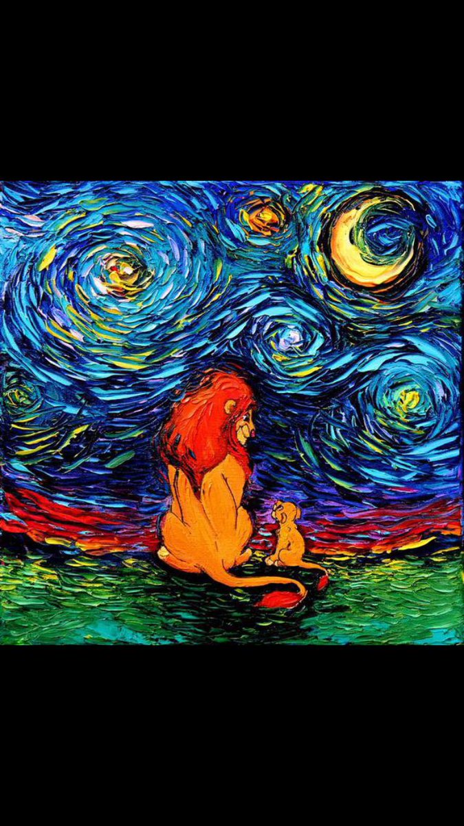 Juncopensanteok's tweet photo. #Reinterpretations of #VanGogh #paintings. https://t.co/G05SR93W6y