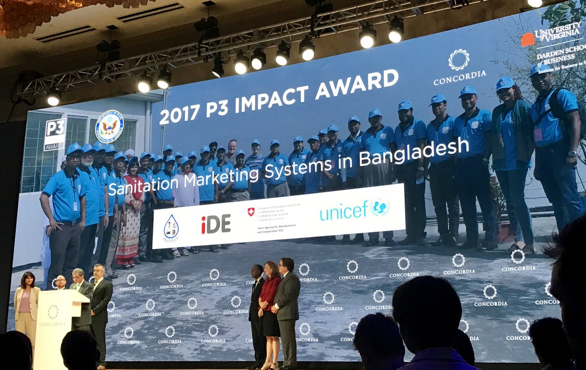 Gp At State On Twitter Congratulations To 2017 S P3impact Award Gp At State On Twitter Congratulations To 2017 S P3impact Award Winner Sanitation Marketing Systems In Desh Ideorg Unicef Pranrflgroup