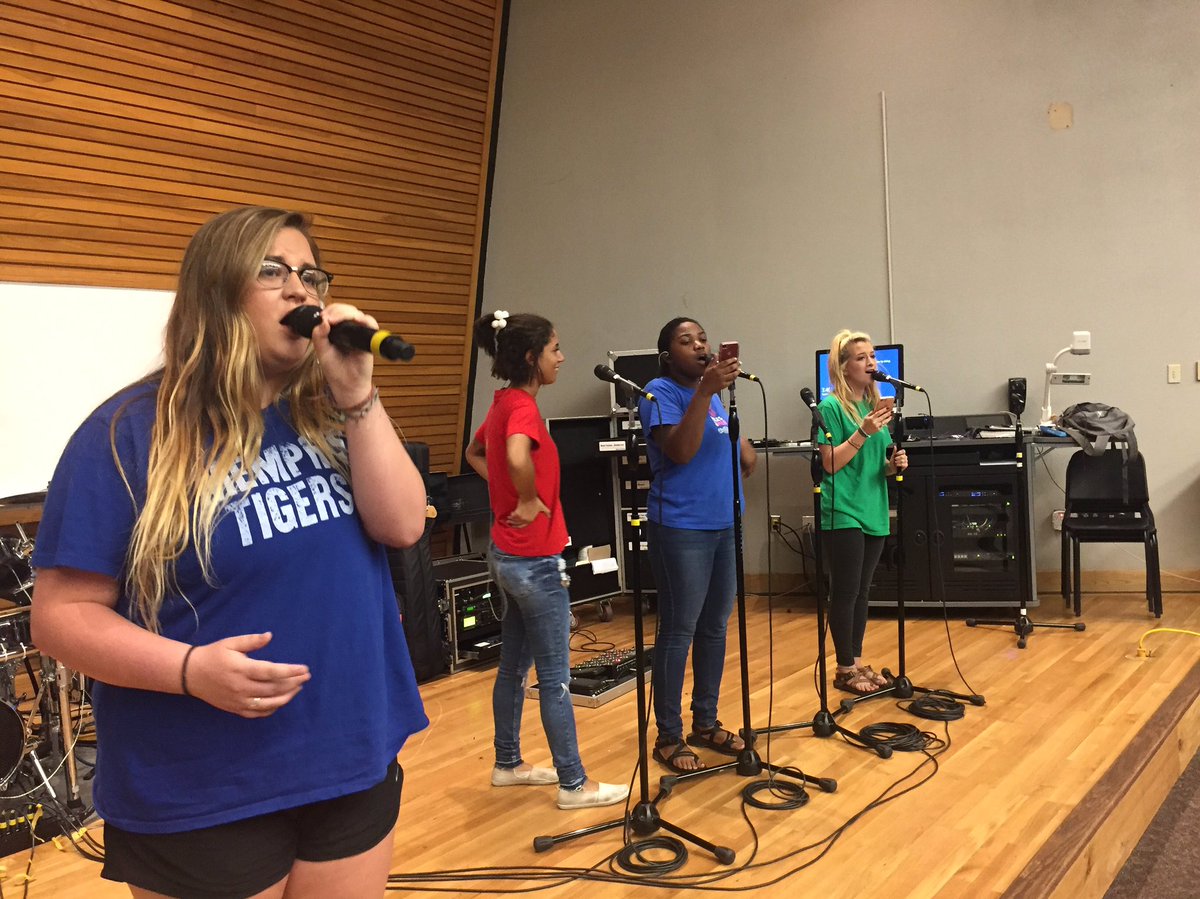 Repping the Memphis Tigers at rehearsal this homecoming week! #theresnoplacelikehome