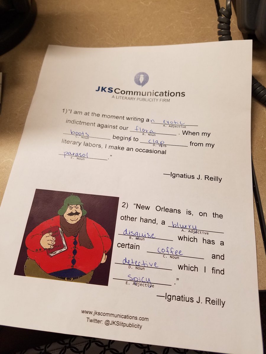 ProperziaRossi's tweet photo. Yeah, this sounds about right... Playing mad libs with @JKSlitpublicity post-#SIBA17. https://t.co/CQIcVjzUIV