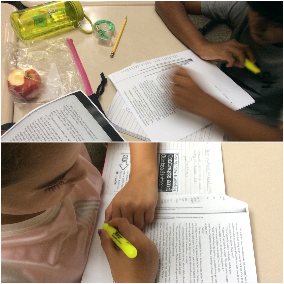 cwilteaches's tweet photo. Characters acting out of character lesson. Thanks #langstonhughes, #NoteandNotice & CEller at TeachersPayTeachers. They didn't want to stop! https://t.co/PWCdkpzrtQ