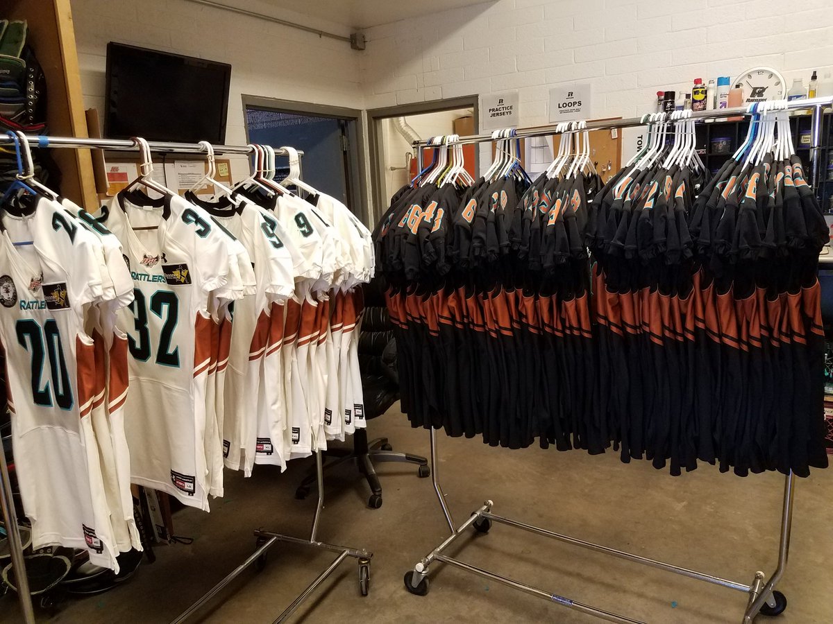 The 2018 <a href="/ArizonaRattlers/">Arizona Rattlers</a> season will be here before you know It! Time to start working on jerseys.  #GoRattlers