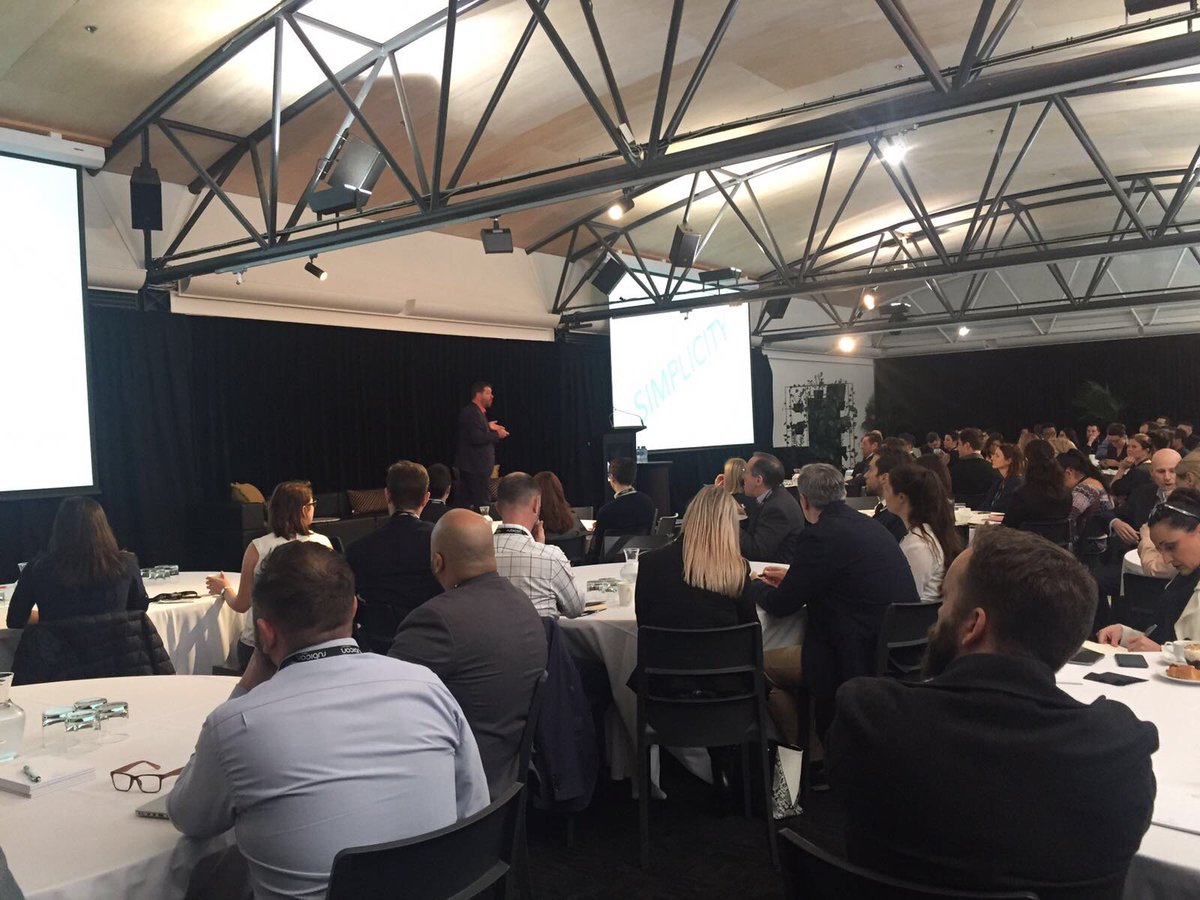 mmsAPAC's tweet photo. And we're off with the first ever MMS Programmatic event. Packed room! #MMSAKL #GOTFOMO? @ryfer in his element. https://t.co/3FRep7A3wA