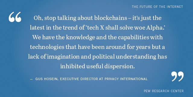 Shareable quotes from experts on the future of online trust in the next decade buff.ly/2wixmQk