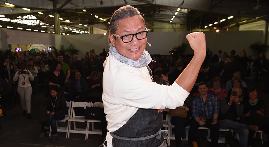 chef_morimoto's tweet photo. The @nycwff is just around the corner. Don't miss the rooftop #IronChef showdown on 10/14 at Pier 92. #nycwff https://t.co/NAxJ6VakUn https://t.co/ese17GPOvK