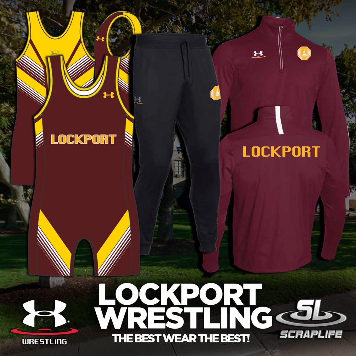 ItsAScrapLife's tweet photo. Pumped to welcome #Lockport (#1 ranked team in Illinois) to the #UnderArmourWrestling family! https://t.co/8Z86UedF6H