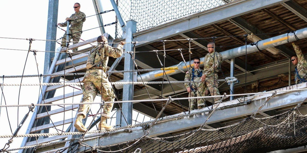 GoArmy's tweet photo. #USArmy basic combat training lasts 10 weeks – but once you're part of the #ArmyTeam, you never stop learning. #NationalSelfImprovementMonth https://t.co/HhY9mihmSQ