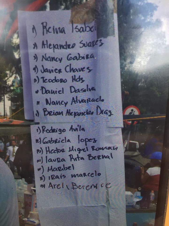 oskar2687's tweet photo. Listas de personas rescatadas de los escombros en la colonia Roma Norte en la CDMX.
@Taibo2 @TapiaFernanda @julioastillero @ncv_Violeta https://t.co/ILw7SwhZZc