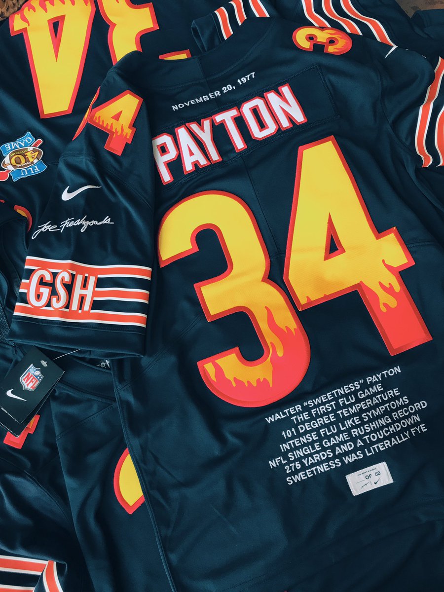 JoeFreshgoods's tweet image. was asked to design bears jerseys, so I took the time to tell a story with em.