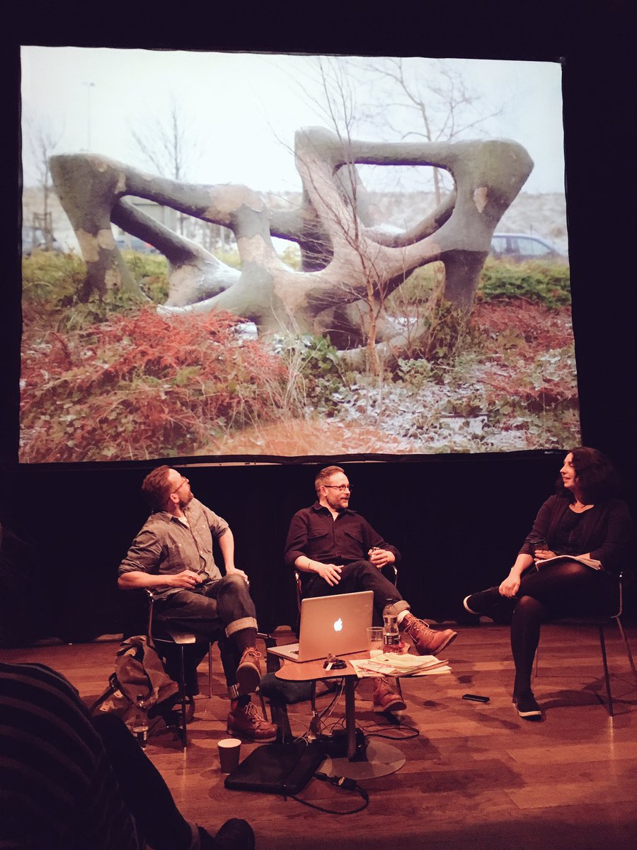 'Is it public art or just outdoor art..?"🗿

@SimonBloor_ <a href="/TomBloor_/">Tom Bloor</a> &amp; @MarieAnneMcQuay in convo tonight <a href="/theBluecoat/">Bluecoat</a> 🙌🏼