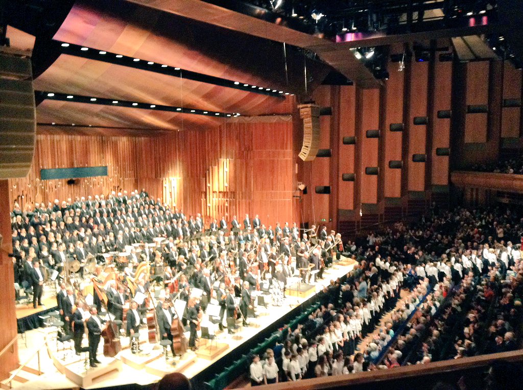 Barbican forbids photos but hard to contain self when @londonsymphony & @LSChorus have just so marvellously damned Faust #ThisIsRattle