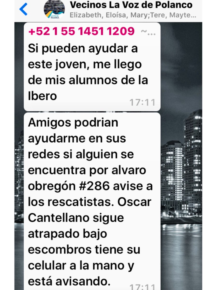 <a href="/_Angeles_2/">𝕒𝕟𝕘𝕖𝕝𝕖𝕤</a> <a href="/MejorAlvaro/">Álvaro Obregón Mejor</a> <a href="/AlvaroObregonen/">Alvaro Obregonense</a>
@Hipodromo2 <a href="/SalvemoslaRoma/">SalvemosLaRoma</a> <a href="/RomaNorte3/">Roma Norte</a> <a href="/Ciudadano_Si/">Ciudadano Sí</a> <a href="/EdgarParnell/">Edgar Parnell</a> <a href="/RomaCondesa/">RomaCondesa</a> 
¡URGE AYUDA!