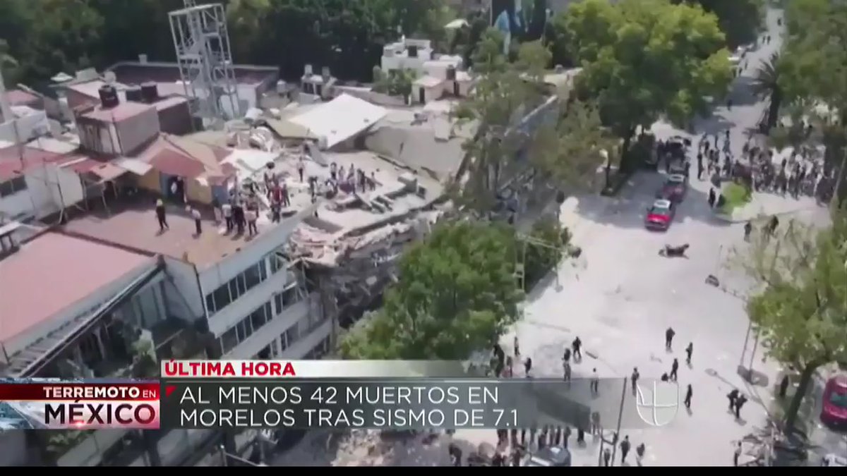 NatGeoPictur's tweet photo. Imágenes #terremotomx #Sismomx #Sismo1985 #temblor #MexicoCity #FuerzaMexico #earthquake #19Sep https://t.co/qw5OSvqSJL