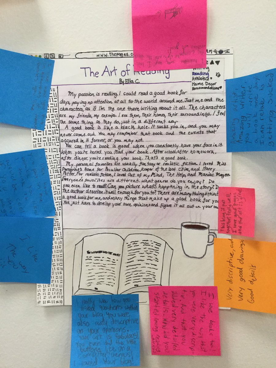 MsIrvingTweets's tweet image. Paper Blogs publishing and commenting day! Students followed their passions through writing #paperblogs #passionproject @HallMiddle