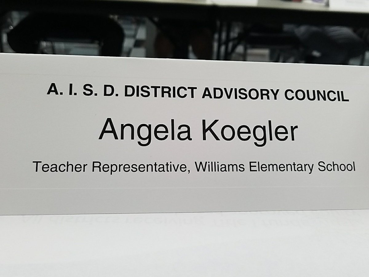 angekinspired's tweet photo. Proud to be at the table of discussion - DAC #AISDGotTalent #AISDProud #WilliamsProud #AISDGot <3 @AISDSupt @WilliamsWildcat https://t.co/nv5ZwPbCgZ