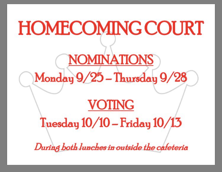 AlpharettaStuCo's tweet photo. ‼️ HOMECOMING 2017 INFO ‼️ @AHSFootball @AHSPrincipalK https://t.co/ffcapd16fp