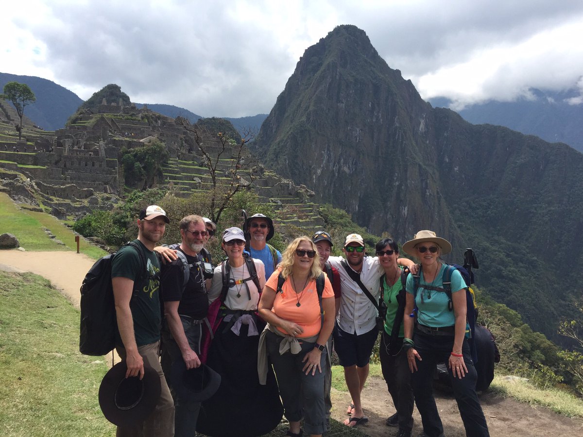 beccareidy's tweet photo. @bloodwise_uk @SamHeughan @MyPeakChallenge Hiked Inca Trail to Machu Picchu! #MCP17 https://t.co/I6PWNNTzIH