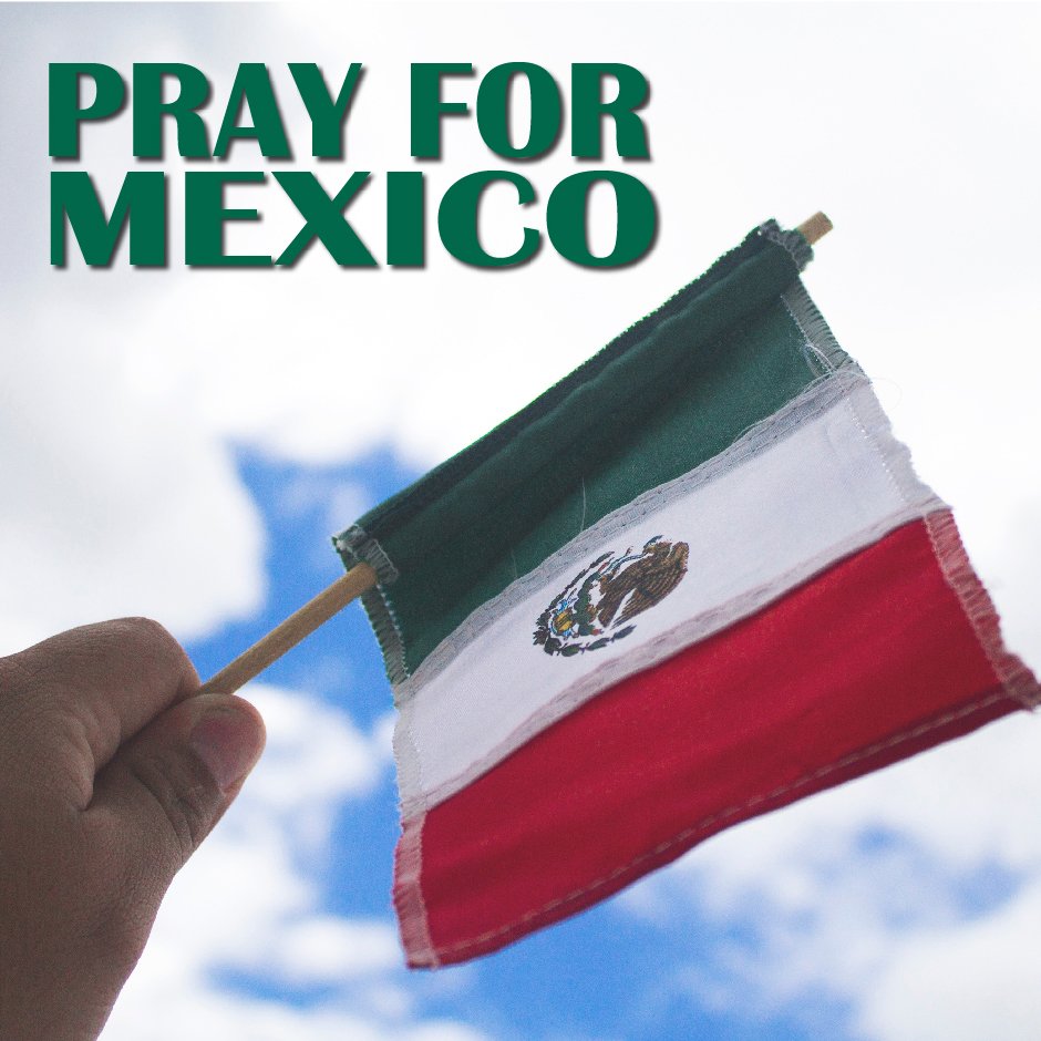 Pray for Mexico.
#YMCA #mexicoearthquake #PrayForMexico