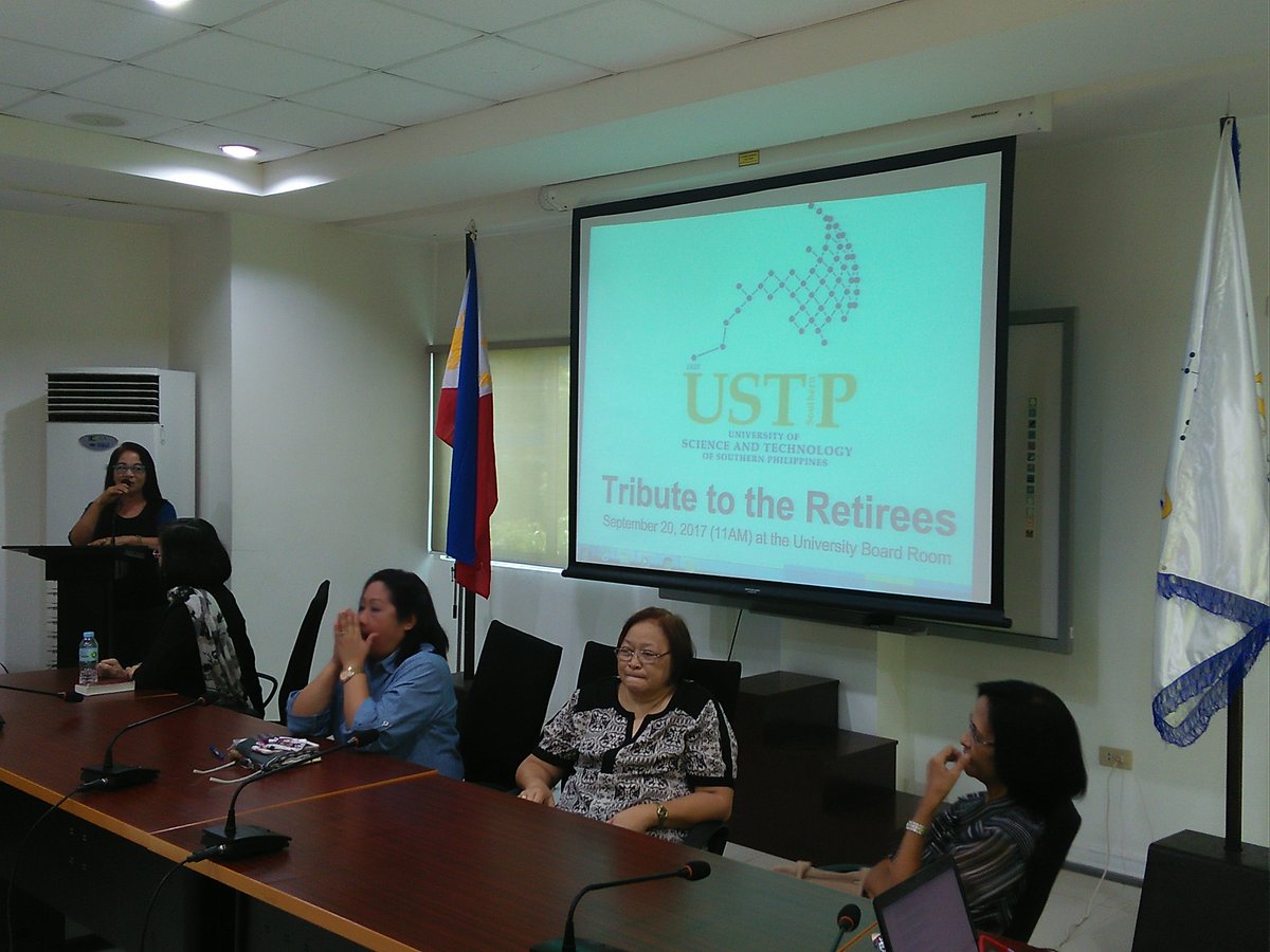 ustposacdo's tweet photo. USTP pays tribute to the Retirees. We thank our colleagues, Mrs Edwina Esquinas (39yrs) and Mrs Socorro Ibonia (44yrs) for their dedication. https://t.co/oLSl4FZhpP