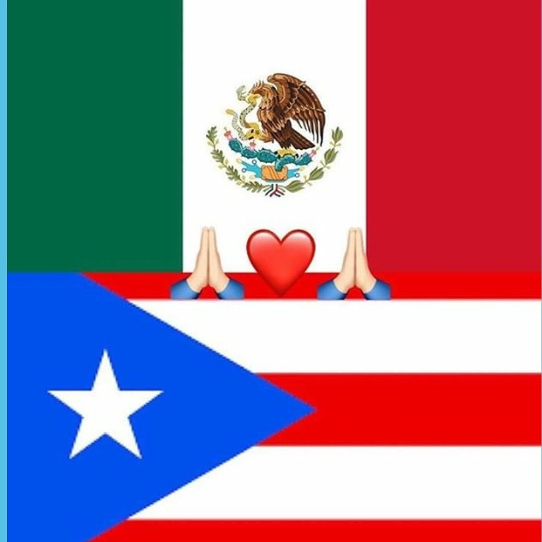 JavierT10210470's tweet photo. Oremos por nuestros hermanos Mexicanos y nuestros hermanos Puertorriqueños que Dios les proteja un fuerte abrazo desde New York https://t.co/o6V5liApPR