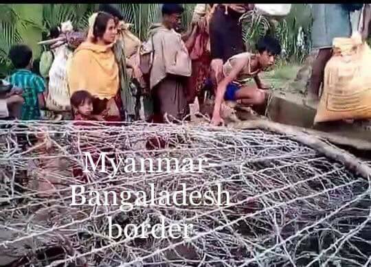 ZawMinL68655734's tweet photo. @AliHammosh @AJEnglish #No land for Terrorists in Myanmar
#Rohingyas are Illegal Immigrants
#ARSA_Created_Fake_religion
#WeHateTerrorism
#WeHateExtremism https://t.co/b8FwDXOvOp