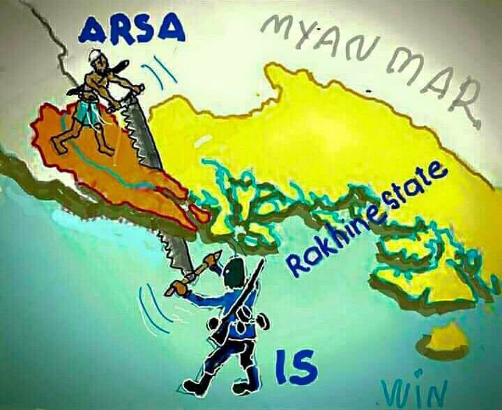 ZawMinL68655734's tweet photo. @AliHammosh @AJEnglish #No land for Terrorists in Myanmar
#Rohingyas are Illegal Immigrants
#ARSA_Created_Fake_religion
#WeHateTerrorism
#WeHateExtremism https://t.co/b8FwDXOvOp