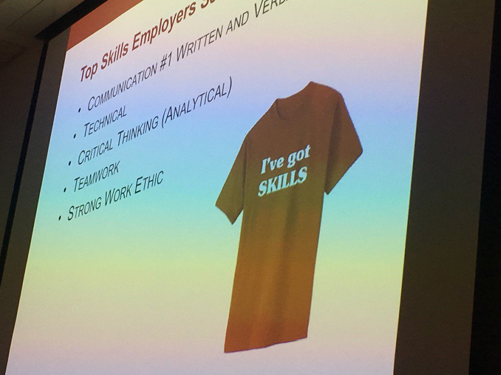 Top 5 skills employers seek no matter the industry @ppaspa_stanford "body language" speaks volumes <a href="/StanfordBEAM/">Stanford Career Edu.</a>