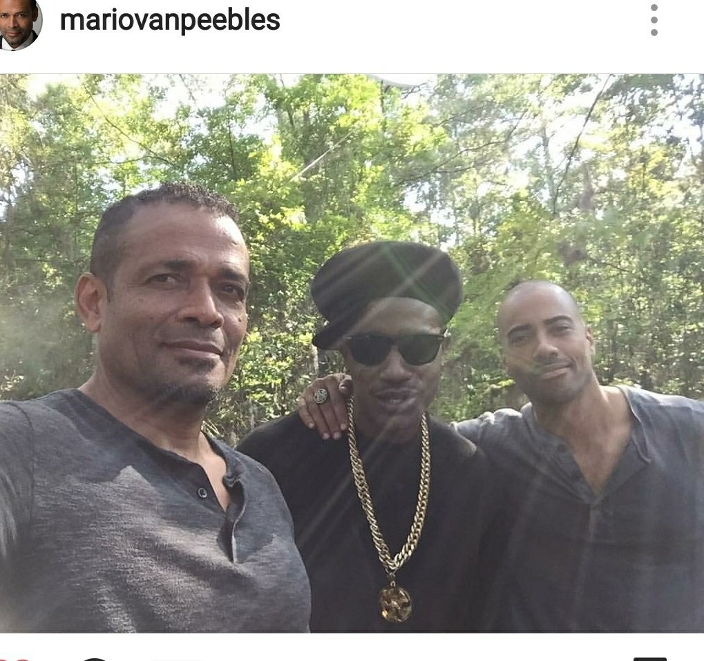 MrBradJames's tweet photo. Another great day here at #SuperstitionSyFy @MarioVanPeebles #NewJackSwing Oct. 6th #SyFyNetwork @SuperstnWriters @SYFY https://t.co/G5Ia7KPpaV