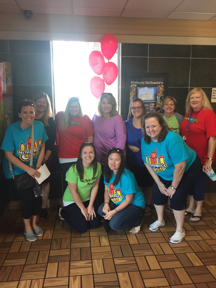 It was great seeing everyone at McTeacher Night!