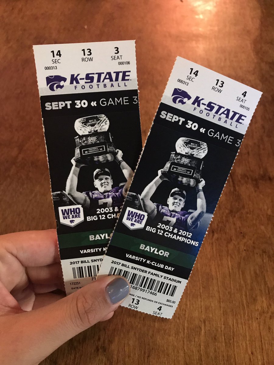 FuzzysManhattan's tweet image. RT for a chance to win 2 tickets to the KSU v Baylor football game on 9/30!!