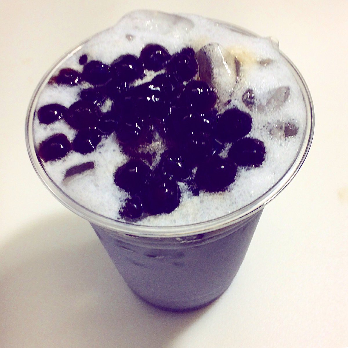 BobaStation's tweet photo. Now: #bubbletea - #real #homemade #taro #milk #tea w/ #tapioca #pearls @ #foodtruck #tuesdays #hauloverbeach 10800 Collins Ave #miami #boba! https://t.co/eiPfa7jNsG