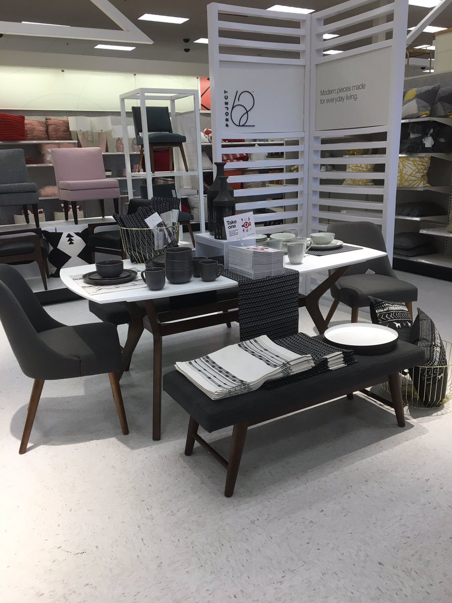 We moved all the spotlights after the pictures, but Project 62 still looks great and is ready to fly off the floor! #TargetStyle #theFrid