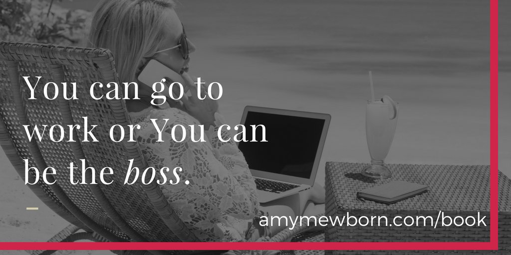 amymewborn's tweet photo. You can go to work or you can be the boss. #entrepreneur #bossbabe #girlboss #mindset #goodlife #thinkbig 

https://t.co/LgApz8pDEQ https://t.co/9Mw5x02ZPg