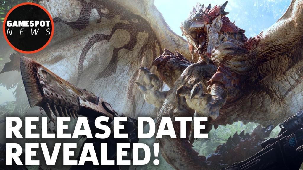 GameSpot's tweet photo. Monster Hunter World Release Date; New Square Enix Game! Here's news you may have missed today https://t.co/ZexR6bZWLx https://t.co/3kYXCllo6C