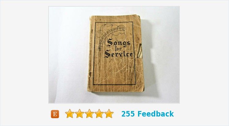 EtagereAntiques's tweet photo. #Songs For Service #Rodeheaver Paperback #Vintage #Hymnal #book #gotvintage #etsy https://t.co/7fN9pbQb7G https://t.co/k0SdSOU646