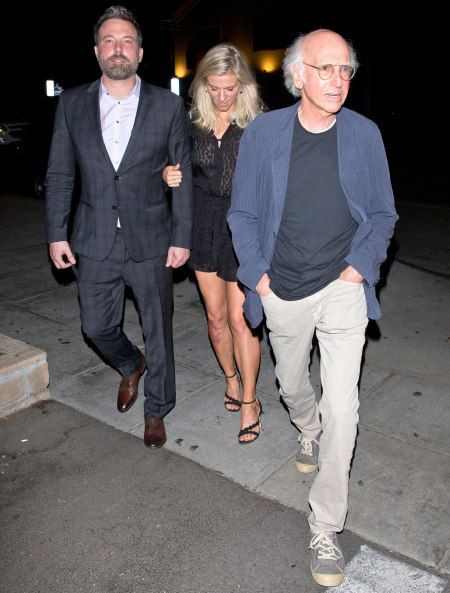 Ben Affleck and Lindsay Shookus Step Out in Hollywood With Larry David bit.ly/2xPUB7Y