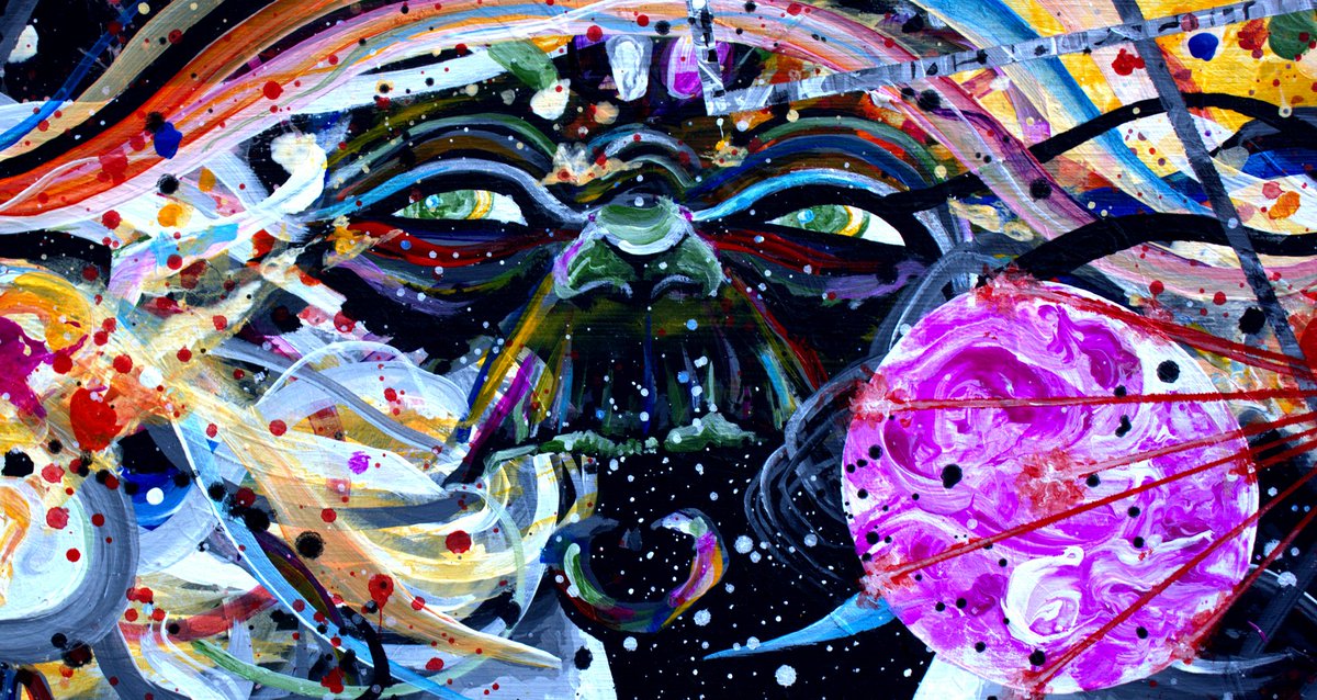 Eye | #yoda #masteryoda #princessleia #hansolo #r2d2 #c3po #hansolo #jedi #jedimaster #starwars #starwarsart #starwarspainting #theforce