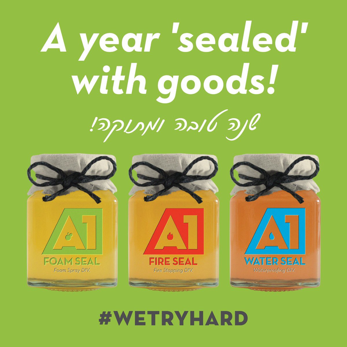 a1foamspray's tweet photo. We wish you all a wonderful new year. #ShanahTovah https://t.co/VzsTxpq3Jj