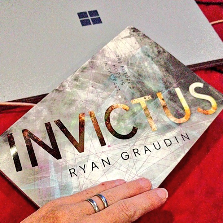 lhmarley's tweet photo. INVICTUS by Ryan Graudin
#RecommendedReading 
Read it. Liked it. Our teenager in the house found it, read it, &amp; he LOVES it. Good work Ryan! https://t.co/d4hQQRUFxO