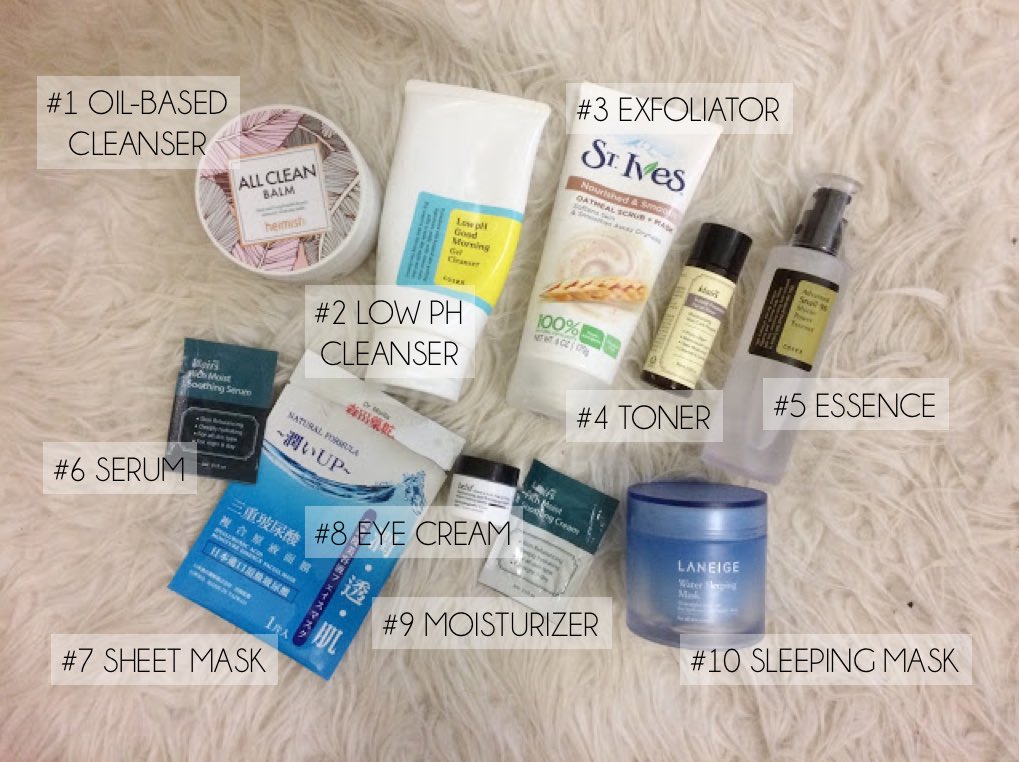 basic skincare routine iman