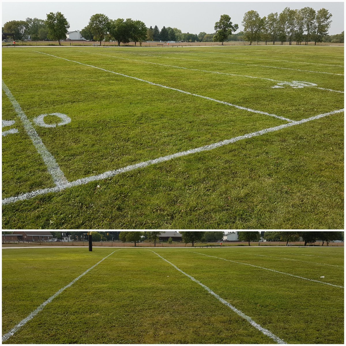 ApexLining's tweet photo. Another week of games in the @The_WHSFL. Sturgeon's field was lined and ready to go! #Winnipeg #Football #sports #quality https://t.co/s0OdHZXR9l