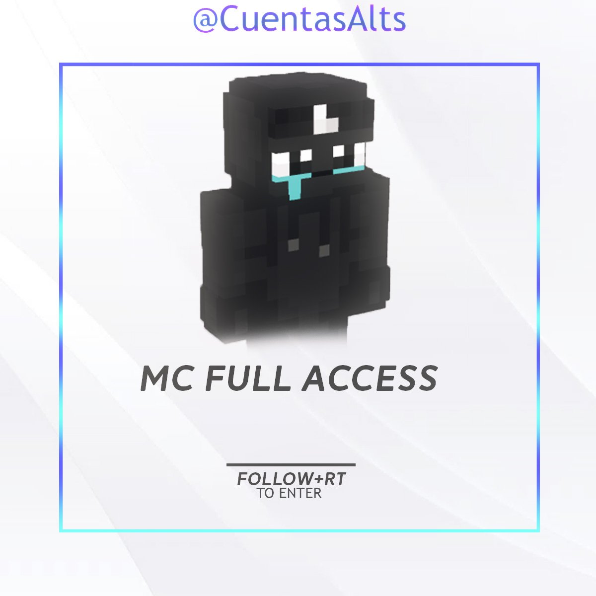 ProGamesTM's tweet photo. Sorteo

1 MC FA
3 MC SFA
200 SPOTIFY
20 Hulu
100 NFA
200 VCC
3$

FOLLOW : @CuentasAlts @alexman1104 @Johan_Alts 

Dar RT y Fav

10min🔚 https://t.co/AfaL8hXF0p