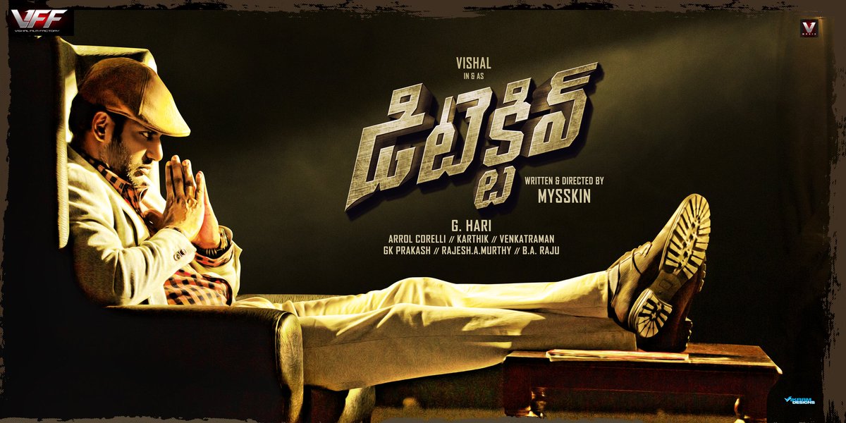 skycinemas's tweet photo. After the Sucess of #Vishal's #Thupparivaalan  its Telugu Dubbed version #Detective releasing In October 1st week.. ✌✌ https://t.co/WFOtGdXfIq