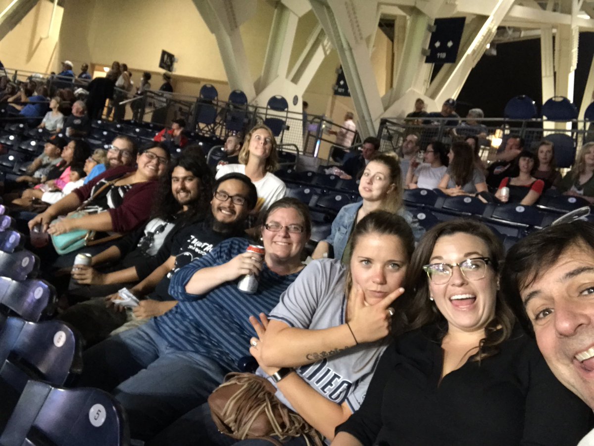 HISanDiego's tweet image. Staff outing at the ball game ⚾️#SDinHD #hisandiego #padres #letsgopadres