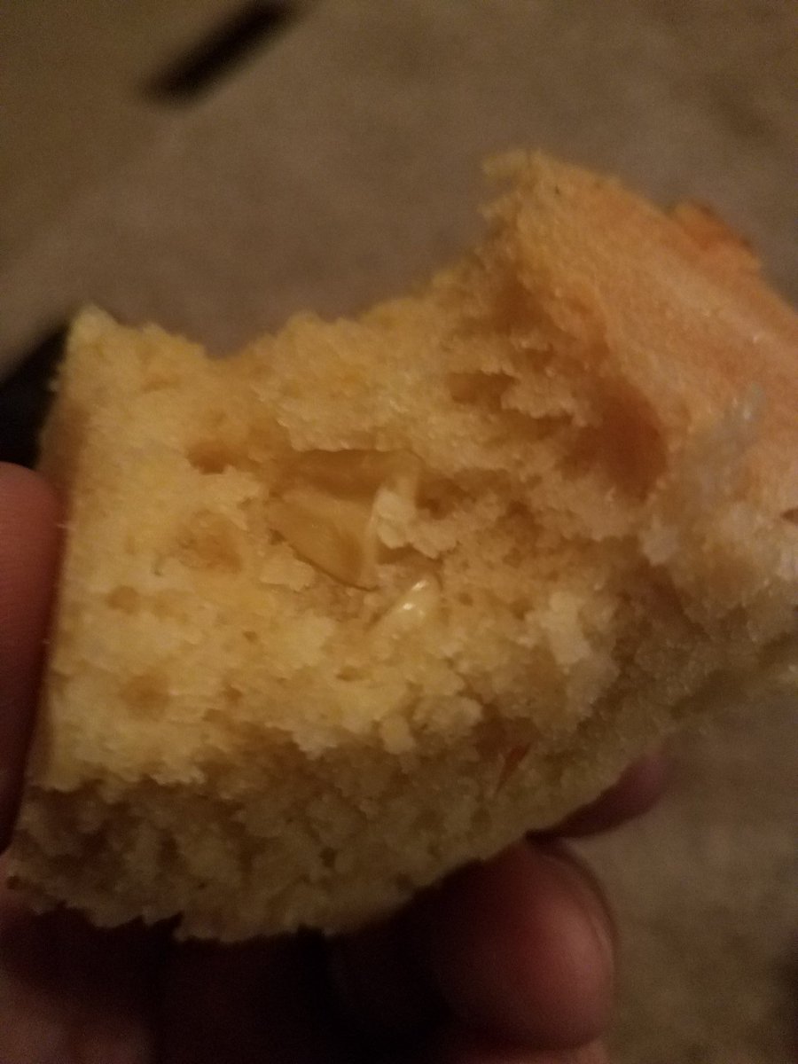 SilverSpoonVC's tweet photo. Houston,  we have a winner. Tastiest, moistest cornbread I've had.  I don't like cornbread. Love this. Available Thursday when we reopen. https://t.co/NpEXNtGyPC