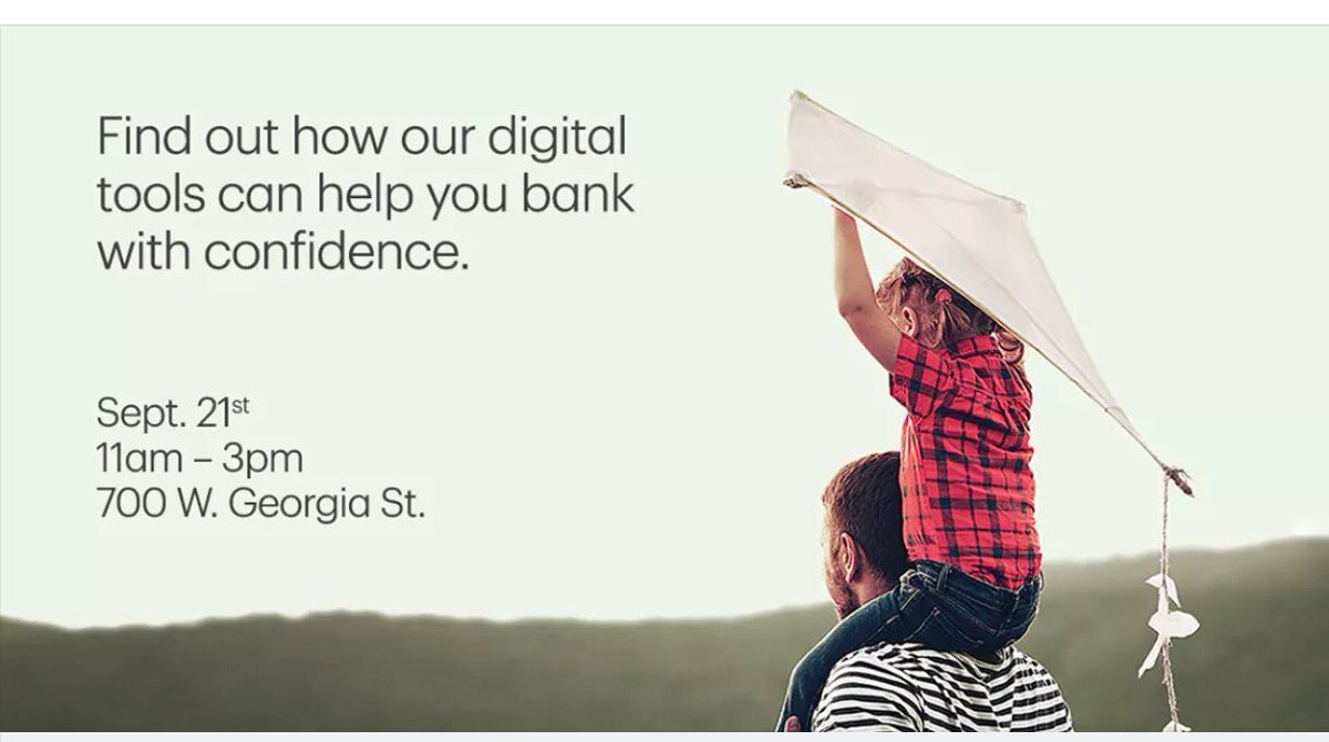 Visit the digital tools bar at TD Tower Vancouver Sept 21st!#iamdigitalready #convenience @MauroManzi_TD @SilviaL_TD @AndrewP_TD