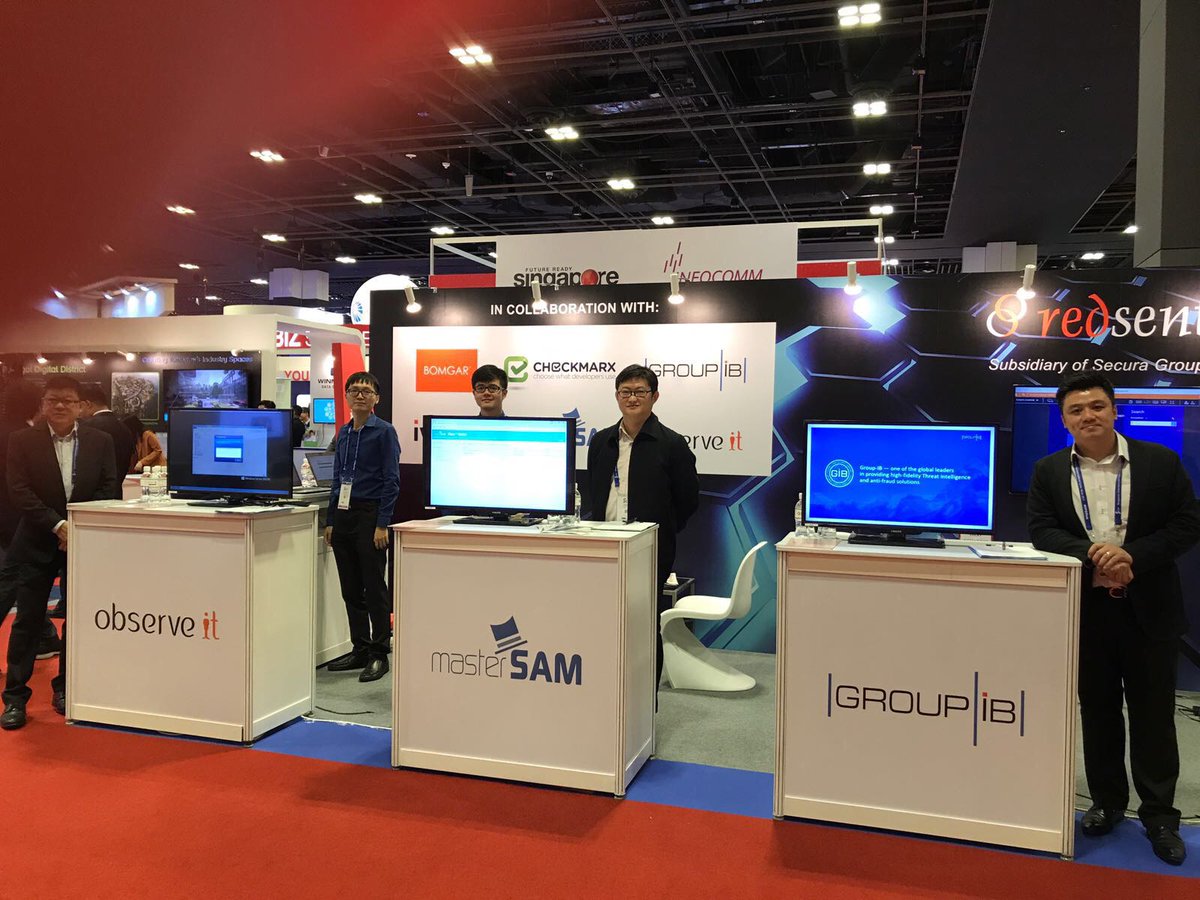 SMasterSAM's tweet photo. #SICW2017 #SICW #SINGAPORECYBERWEEK #SilverlakeMasterSAM #Govware2017 #ThinkPamThinkSAM We are at GovWare2017 at #SuntecConventionCentre https://t.co/1r0VASuyeI