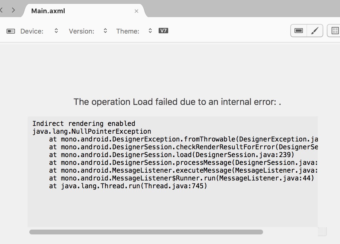 hIDDEN_xv's tweet image. 直す気あんのかｺﾞﾙｱｱｱｱｱｱｱ #Xamarin_Android