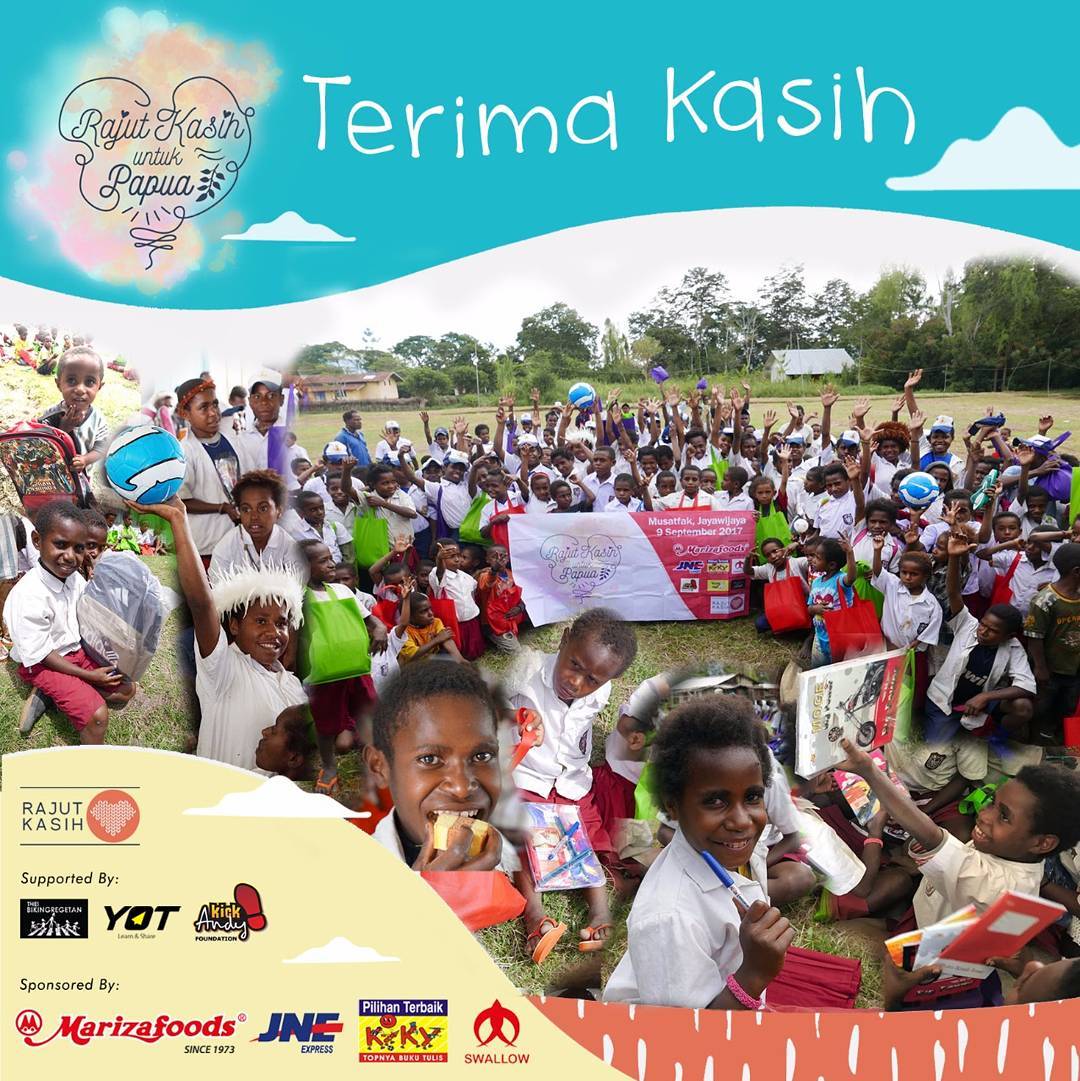 RHaryantoracing's tweet photo. Pendidikan penting untuk meningkatkan kesejahteraan masyarakat #kikystationery #bethereforthem #spreadthelove #rajutkasihuntukpapua https://t.co/oUAzLhsfly